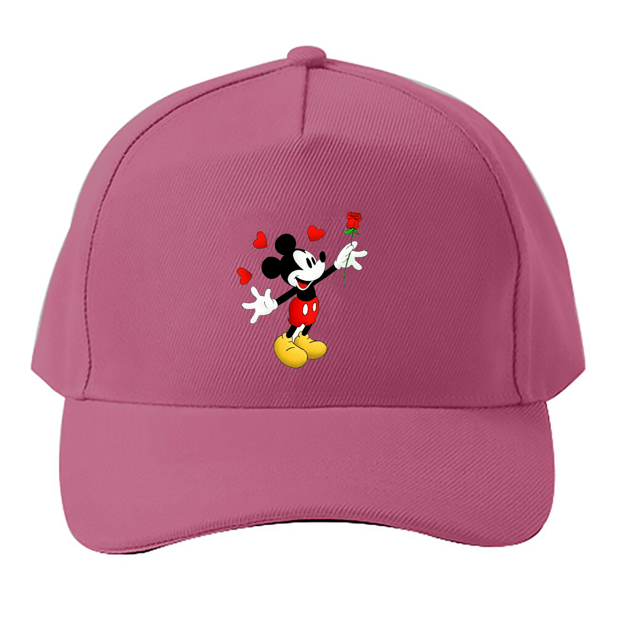 （画像用） ミッキーマウス Mickey Mouse ベースボールキャップ 綿100％ 男女兼用 帽子 スポーツ